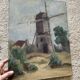 Huile sur carton signée A. Duwotock