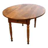 Table ronde bois massif