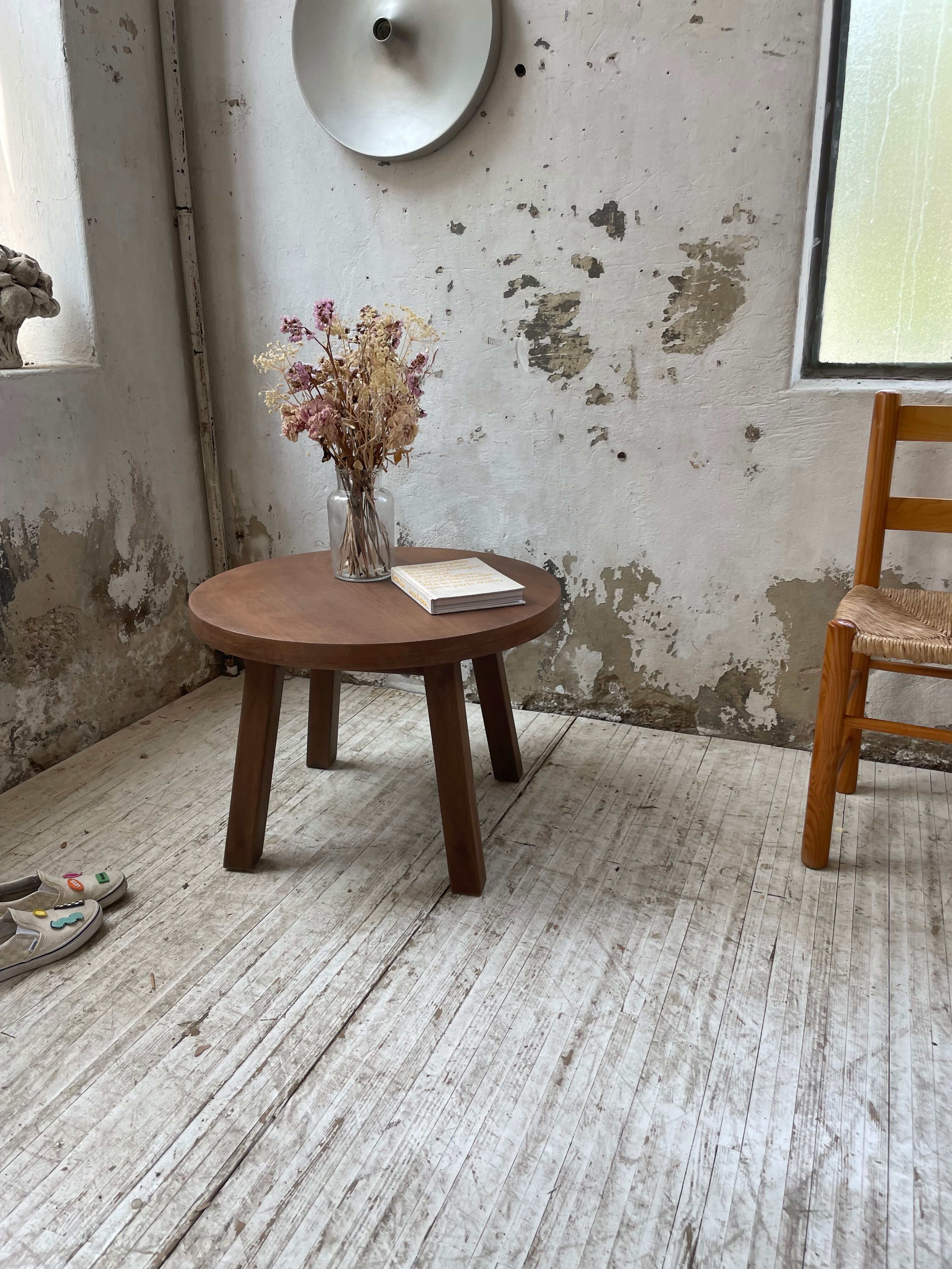 Elm coffee table 50s