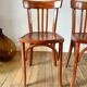 Duo de chaises bistrot Luterma années 30