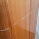 Vintage 1950s hi-fi cabinet – Scandinavian style – blond wood with brass legs
