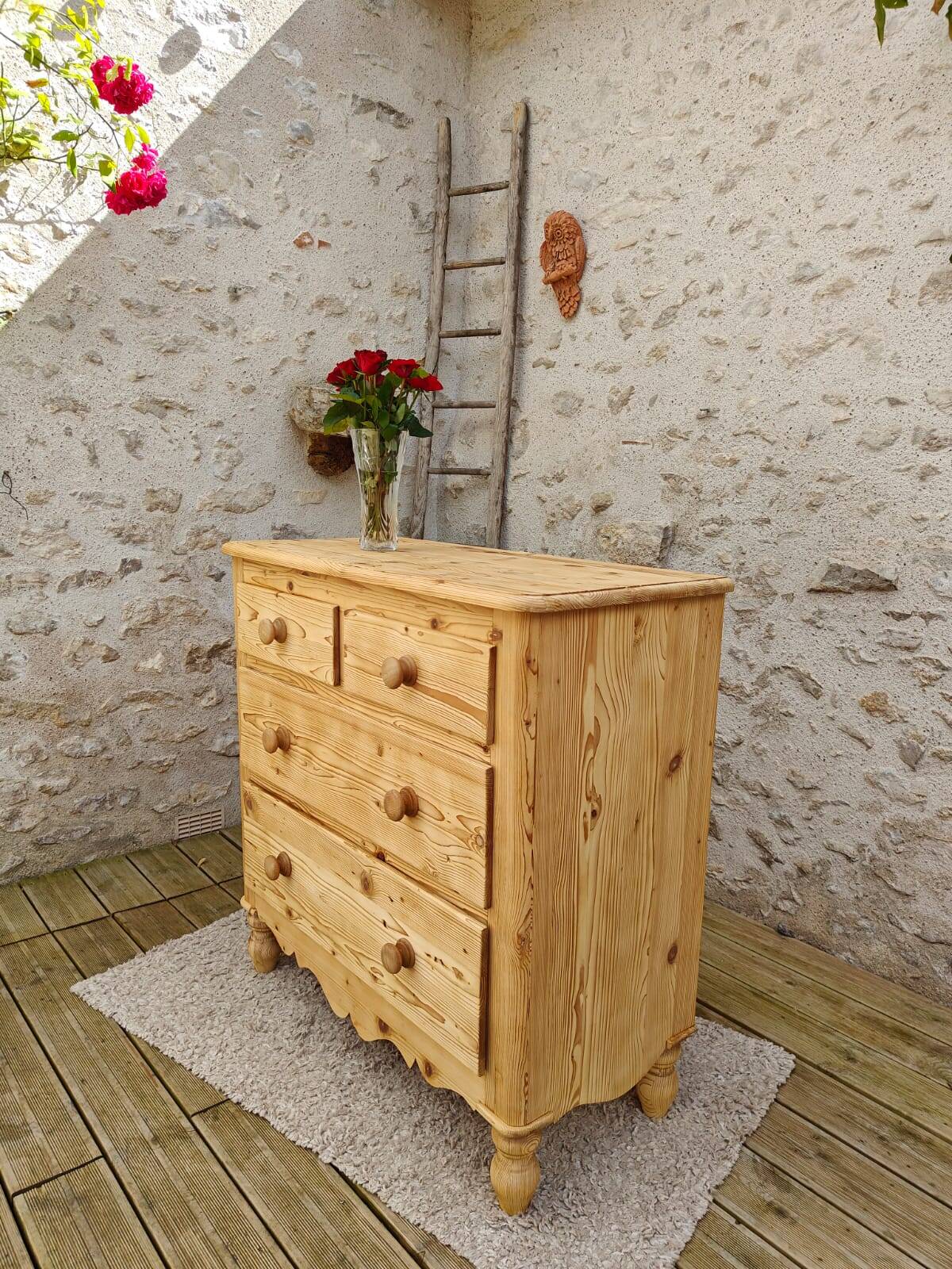 Commode anglaise Vintage