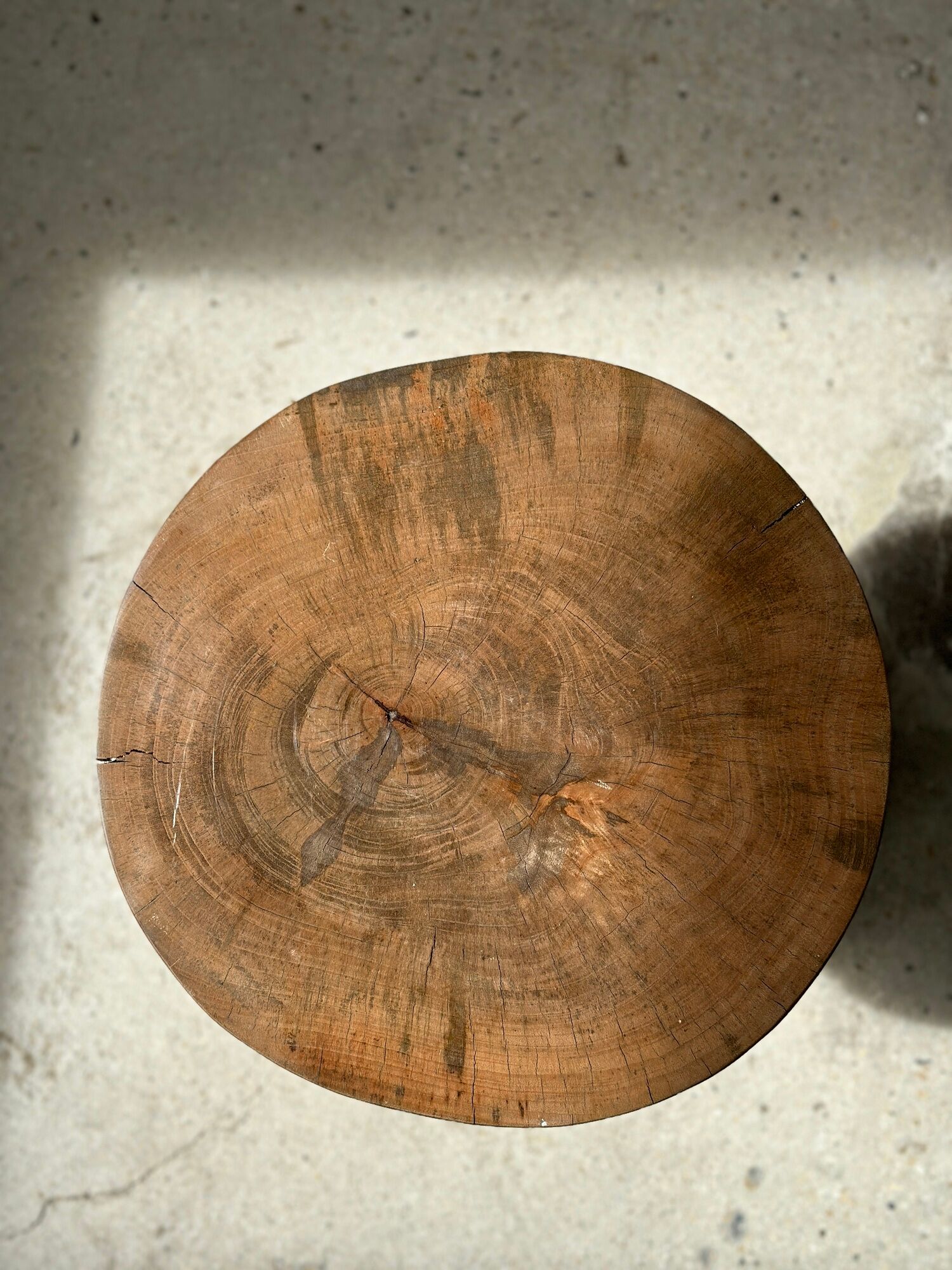 Solid wood sofa end