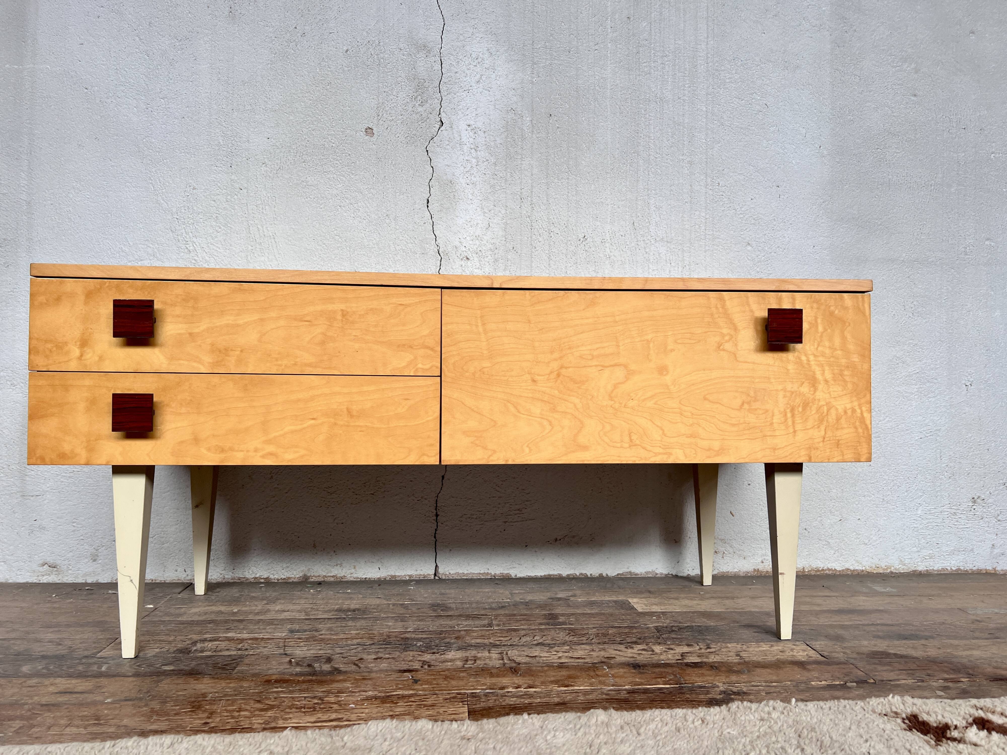 TV stand - hifi - vintage enfilade - 50/60