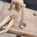 Tripod stool rectangle corners cut corners