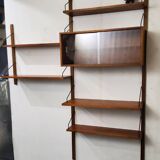 Modular wall shelf by Poul Cadovius, 1960