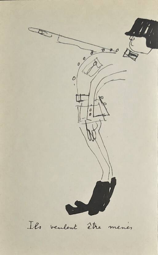 Illustrations Daninos from 1962 "The Germans"
