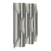 Vintage wall lamp "Fuga XL", brushed metal, Raak Netherlands 1970
