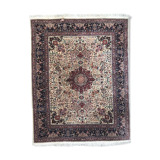 Large vintage carpet Sino Persian Tabriz fine, handmade 247x315 cm