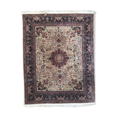 Tapis vintage sino persan tabriz fin fait main 247x315 cm