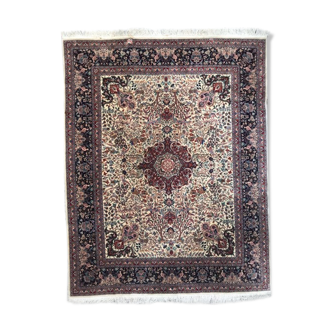 Large vintage carpet Sino Persian Tabriz fine, handmade 247x315 cm