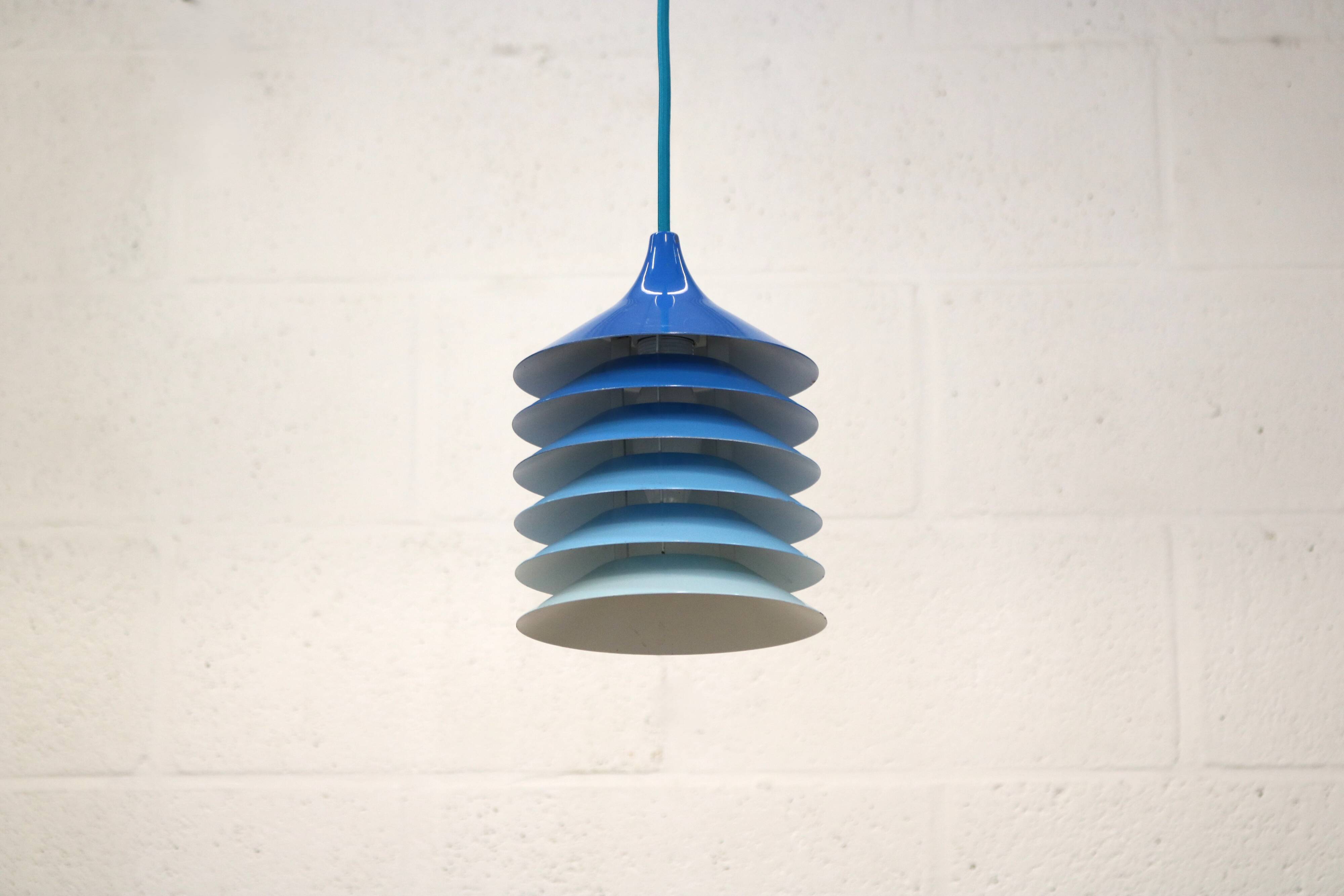 Vintage IKEA original blue lamp - Duett T202 - Bent Gantzel Boysen design