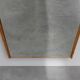 Large Vintage seventies Ibiza style rectangular mirror with bamboo frame