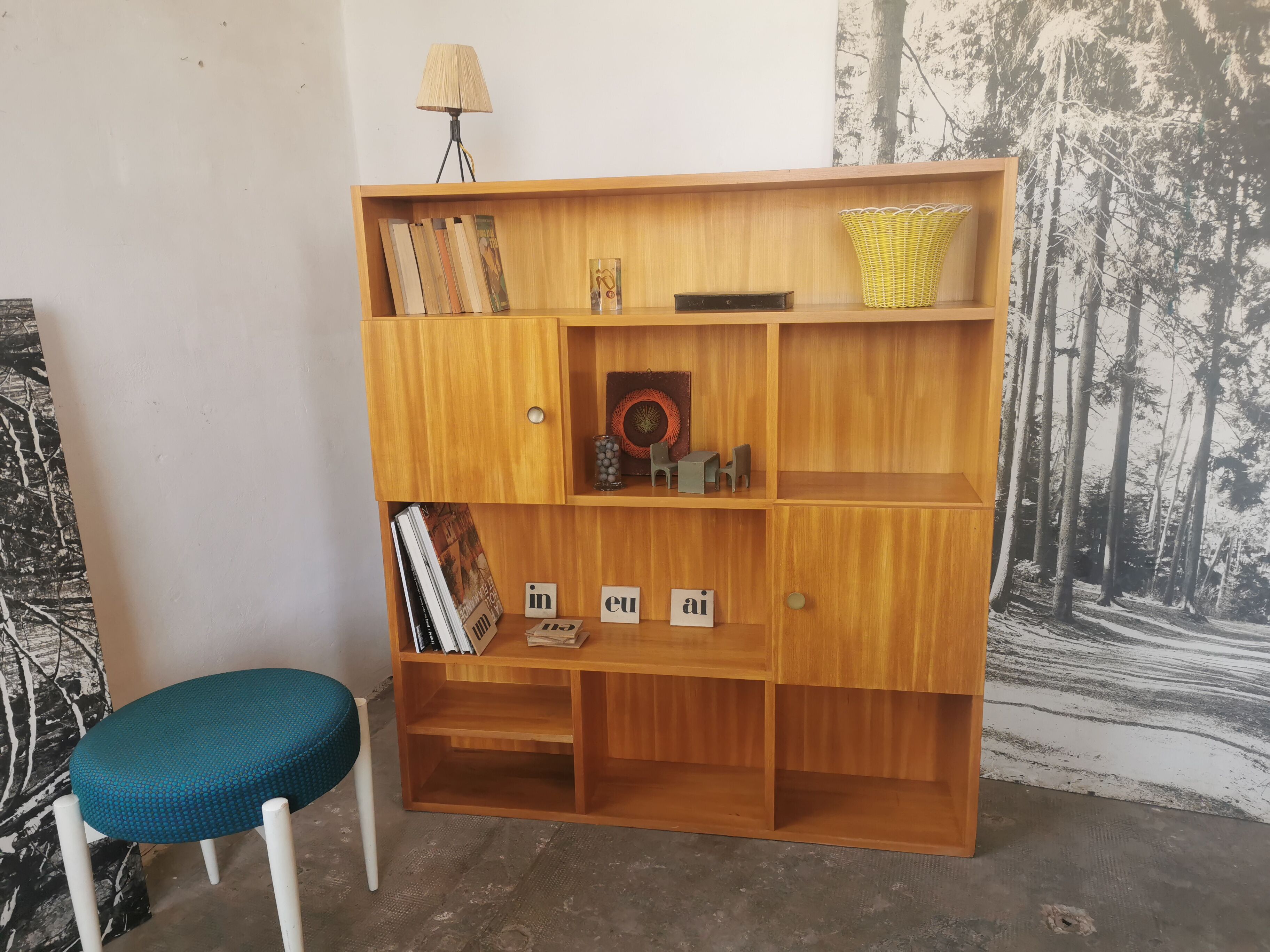 Shelf, library from the 70s/80s