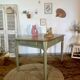 Table art déco avec rallonge
