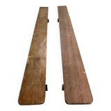 Bancs en bois de gymnastique