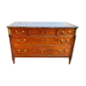 Mahogany chest of drawers eighteenth century