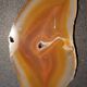 Dessous de bouteille, tranche d'agate