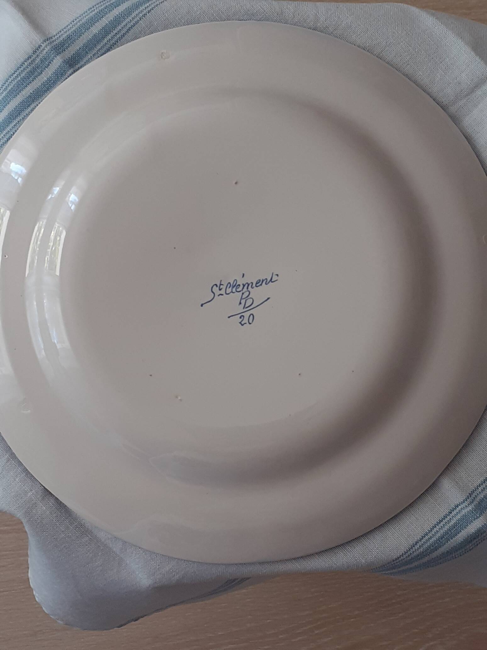 St. Clement's Plate