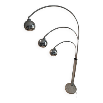 Italian lily of the valley floor lamp 1970s