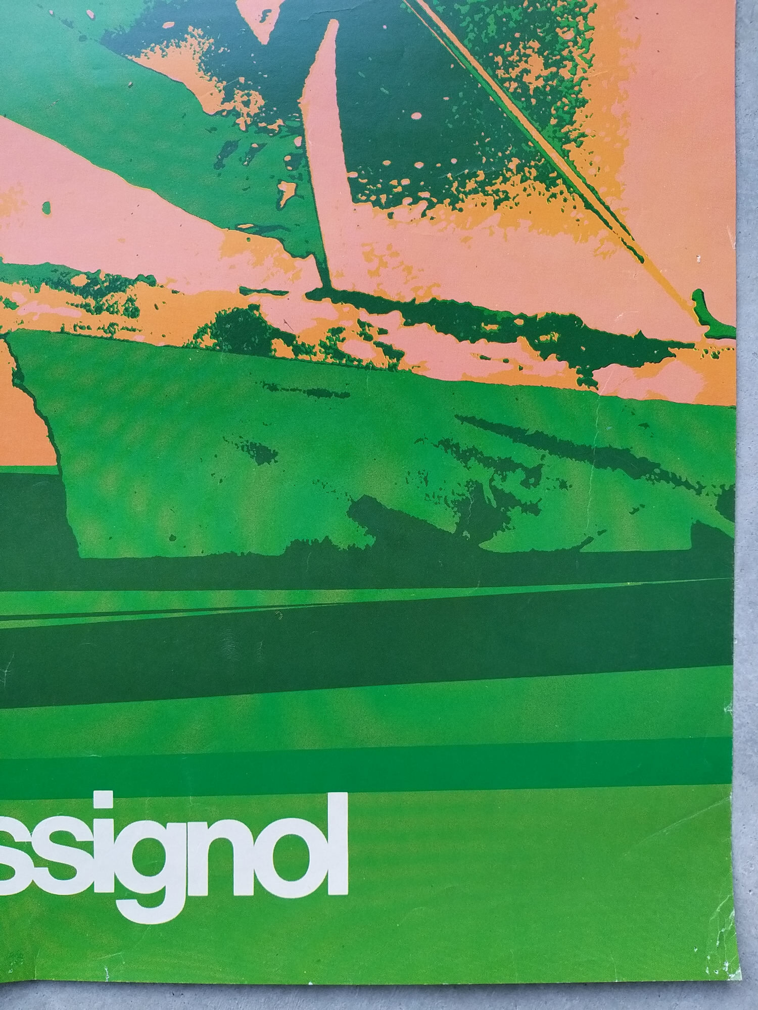 Old poster/original poster - Skis Rossignol, studio François Dardelet - ca 1970