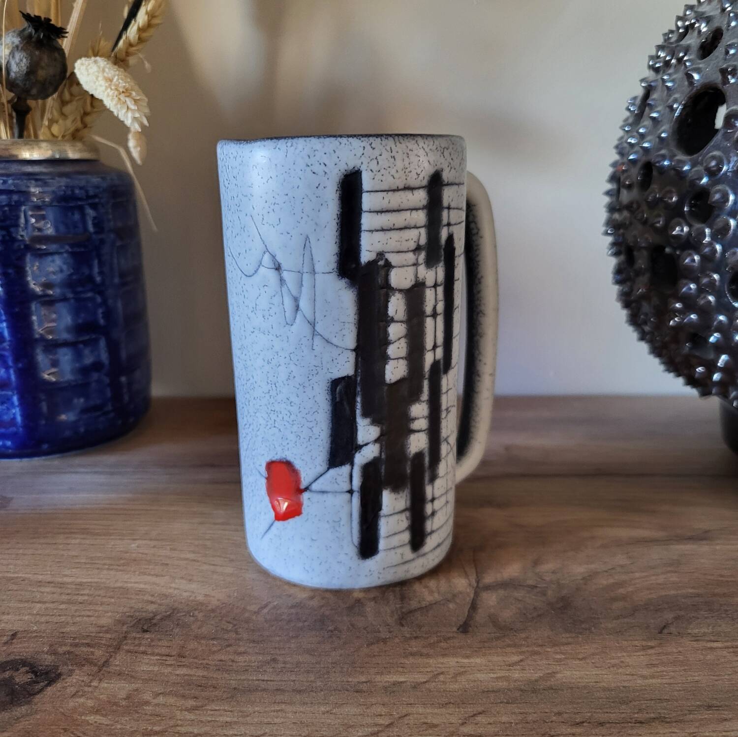Francois Caleca Vallauris Ceramic Mug.