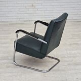 1950s, Scandinavian armchair in Bauhaus style, original condition.