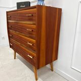 Commode vintage pieds compas