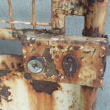 Old wrought iron door