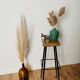 Vintage harness, metal wood, restored