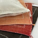 Coussin en soie de cactus - Marron