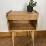 Bedside table compass legs