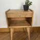 Bedside table compass legs