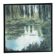 Huile sur toile "Lac aux nénuphars" signée