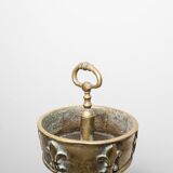 Ashtray on foot in bronze