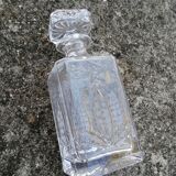 Carafe à whisky en cristal taillé à la main vintage