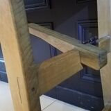 Folding brewery table