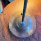 Une lampe de table moderniste en laiton raffiné conçue par Vilhelm Lauritzen pour Fog & Mørup.