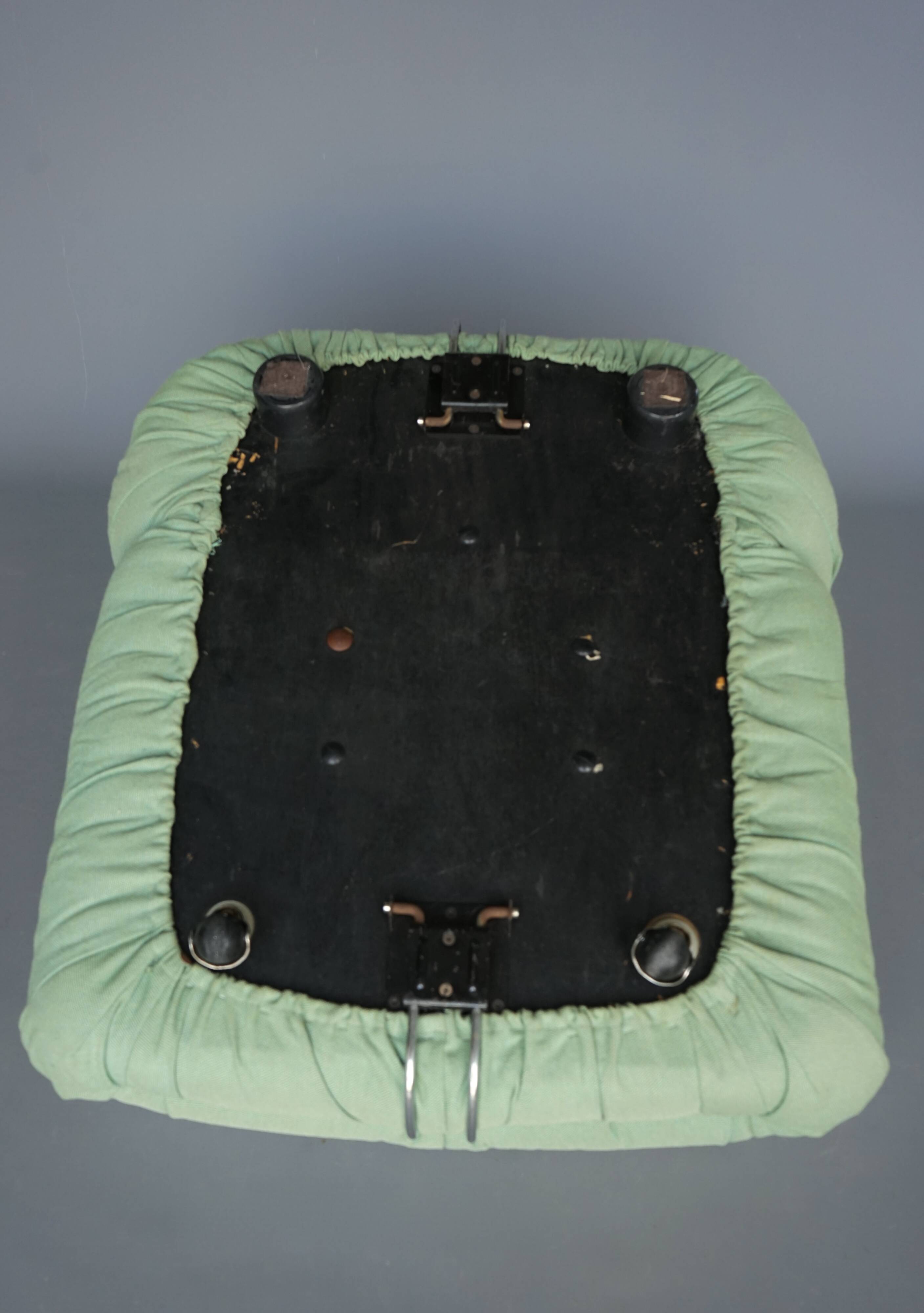 Fauteuil lounge et ottoman Soriana par Afra & Tobia Scarpa pour Cassina,