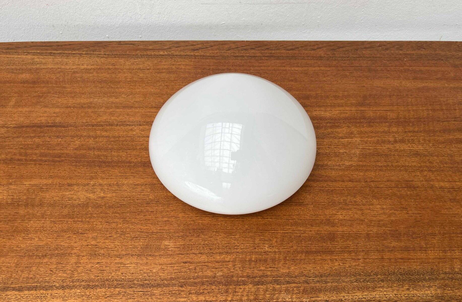 Mid-Century Modern Minimalist Ceiling or Wall Lamp by Wilhelm Wagenfeld for Lindner, Germany, 1950s