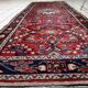 Couloir persan antique Hamadan fait main 3,5' x 9,9' années 1920 - 1C1211