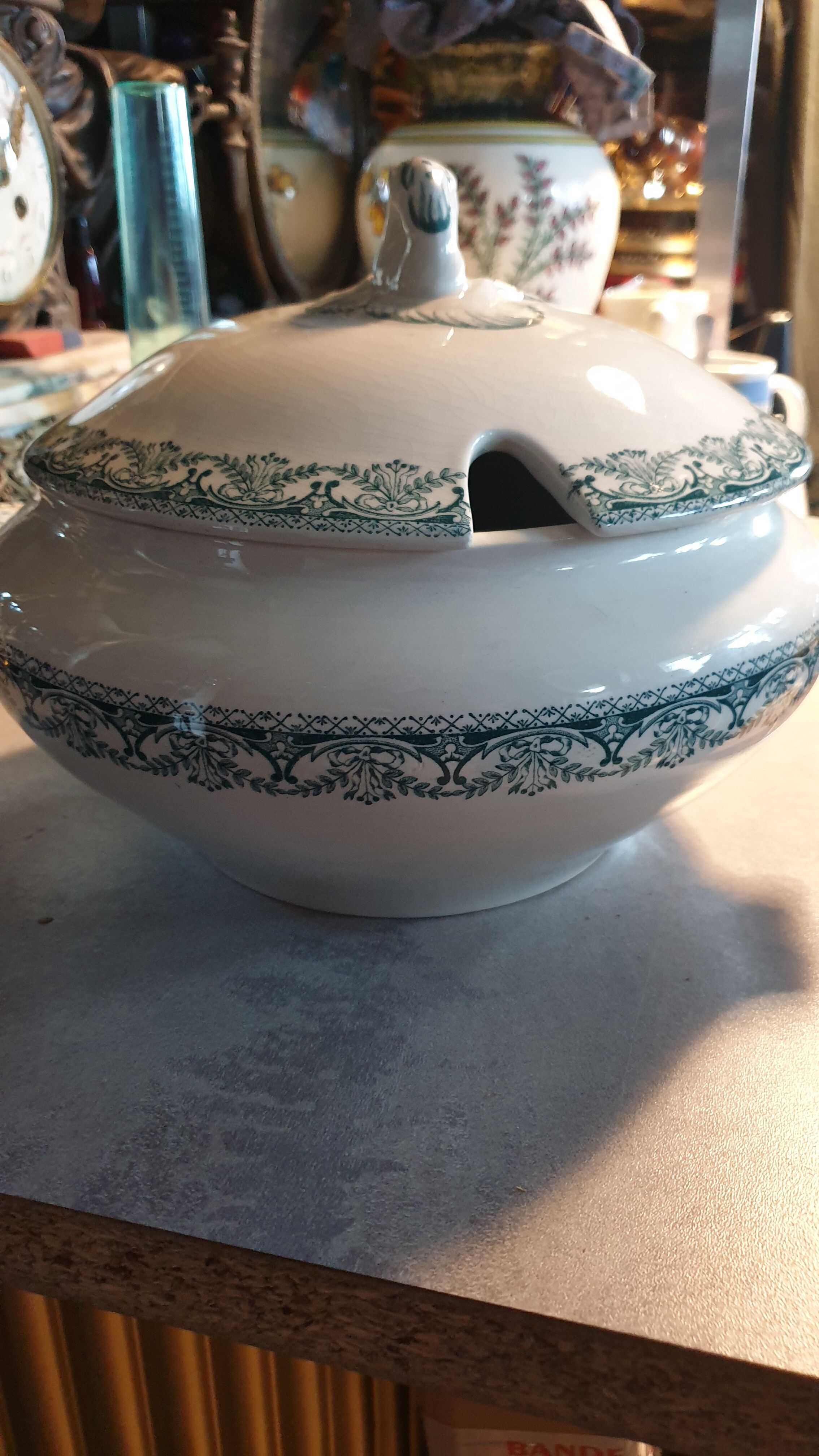 Soupiere manufacture imperiale et royale - nimy - Belgium