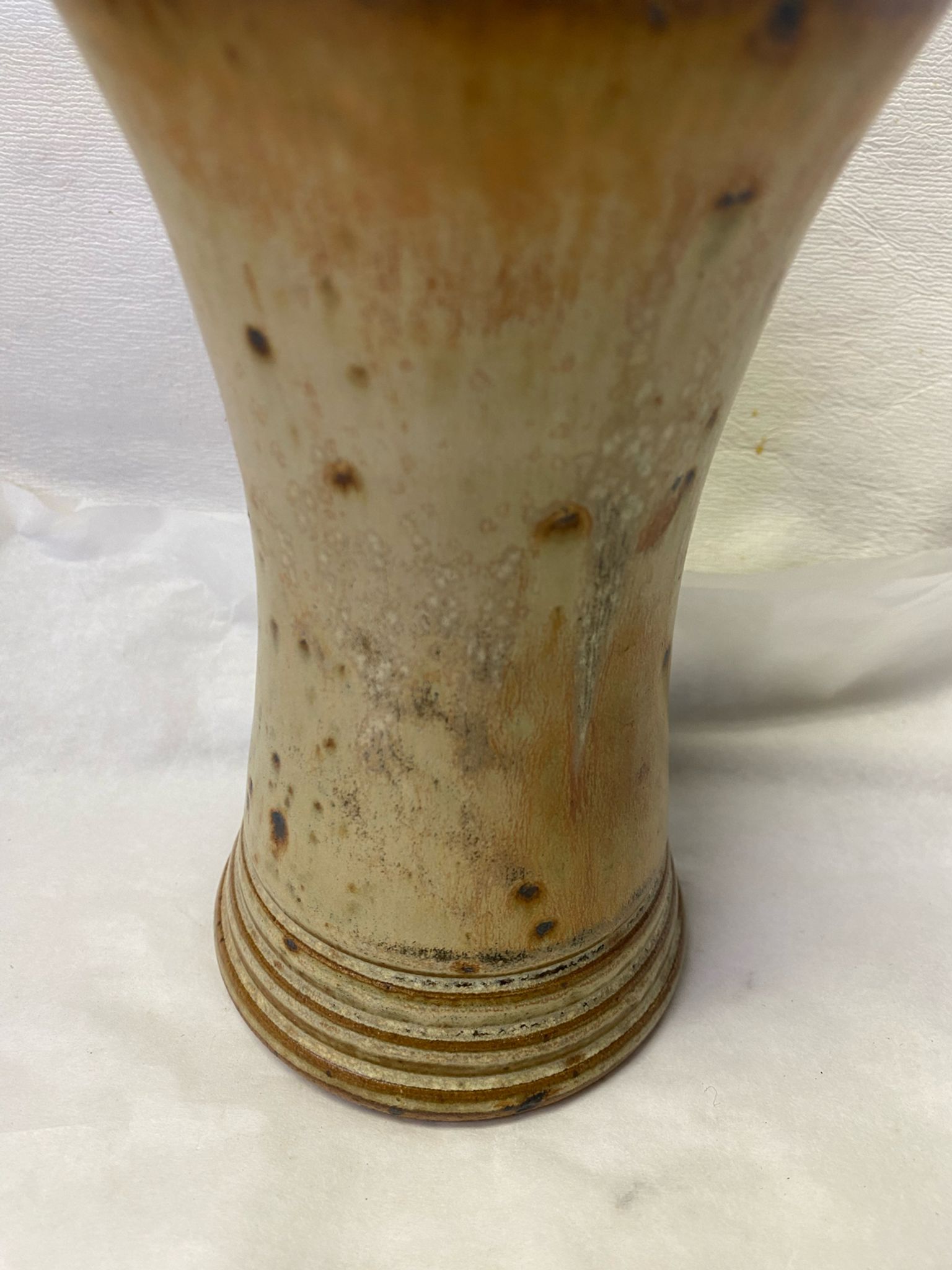 Vase en grès vintage
