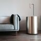 Contemporary handcrafted brass coffee table