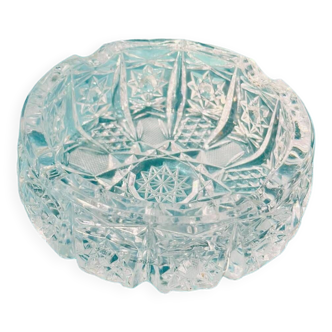 Bohemian crystal ashtray