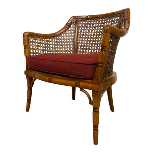 Fauteuil chippendale - bambou