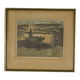 Lithograph of Enodoc Church by B.E. Fabel 1975