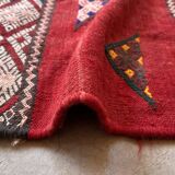 Moroccan kilim zayan rug