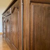 Low buffet in solid chene 4 doors