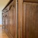 Low buffet in solid chene 4 doors